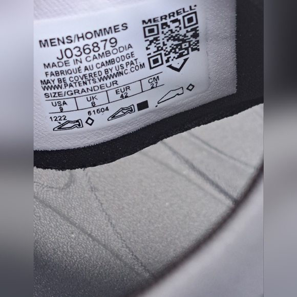 Merrell Men's Huntington Sport Gray Flip Flop Sandals Size 9 - Picture 5 of 6